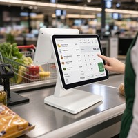 Sistema POS Todo en Uno con Pantalla Táctil Capacitiva de 11.6 Pulgadas, Sistema Operativo Windows/Android, 1 Año de Garantía - Precio de Fábrica desde China