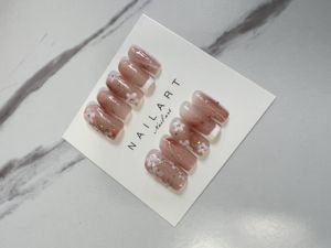 Prensador de <span class=keywords><strong>uñas</strong></span> hecho a mano, 10 unidades de colores, venta al por mayor, todo tipo de estilos, superventas, bonito lujo personalizado - Product Image 6