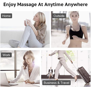 <span class=keywords><strong>Mini</strong></span> máquina de terapia potencial inalámbrica, Correa Tens para alivio menstrual, masajeador de cuello y hombros para hombres - Product Image 6