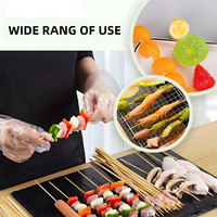 Bâtonnets de bambou naturel poli personnalisé enveloppé d'opp sans bavures brochettes de barbecue en bambou de qualité alimentaire pour griller, Kabob, fruits, apéritif