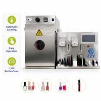 Machine de remplissage de gel UV pour ongles, dispositif de préchauffage rapide pour gel cosmétique, équipement de remplissage haute vitesse pour petits tubes, certifié CE