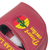 Housse de club de golf personnalisée OEM pour fer à lisser en bois avec fermeture magnétique logo brodé étanche Couvre-tête de golf