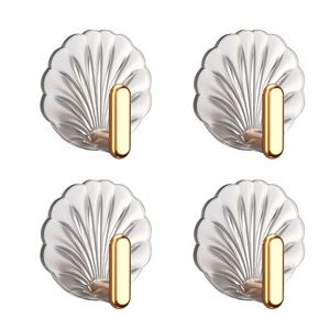 <b>Key</b> <b>Hooks</b> Polygon Shaped Eco-Friendly Bathroom <b>Wall</b> <b>Hook</b> Storage Organizer <b>for</b> Clothes Coats Strong Load-Bearing Easy Install - Product Image 1