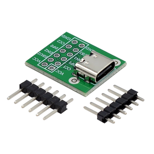 TYPE-<b>C</b> <b>USB</b> <b>to</b> Pin Header DIP Female Type B <b>Adapter</b> Board - Product Image 3