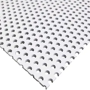 Perforated Aluminum Mesh Galvanized Steel Stainless Steel Mesh Panels For Platform Decking Or Walkway Stairs Treads