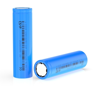 แบตเตอรี่ลิเธียมไอออนแบบชาร์จได้ ปลอดภัยและป้องกันการระเบิด 3.7V 2200mAh 18650 - Product Image 1