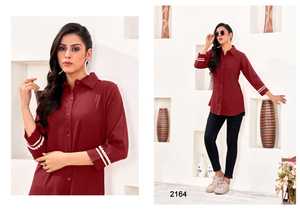 Most Selling Designer Western Ladies <b>Shirt</b> for Ladies Office and Casual Wear Dresses Available at Affordable Price - Product Image 2