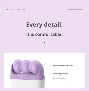 Rouleau de glace <span class=keywords><strong>à</strong></span> double <span class=keywords><strong>tête</strong></span> pour <span class=keywords><strong>le</strong></span> visage, les poches sous les yeux, <span class=keywords><strong>le</strong></span> soulagement des migraines, des blessures mineures, massage facial froid, outil de beauté pour <span class=keywords><strong>la</strong></span> peau - Product Image 4