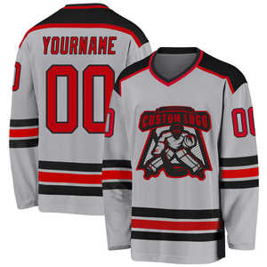 Meilleures ventes, maillots de hockey respirants, fabricant de vêtements de sport de plein air, tailles plus grandes, les moins chers - Product Image 5