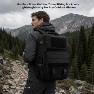 LUPU Tactical Backpack <b>Large</b> Capacity Waterproof Oxford Travel Rucksack Multi Pocket Hiking School Bag Unisex Outdoor <b>Pack</b> - Product Image 4