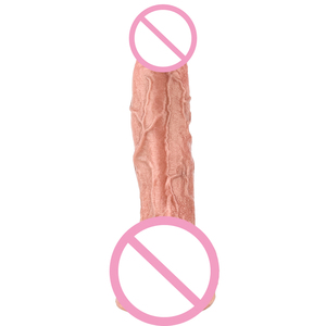 Nouveaux produits les plus vendus : Godemiché long et souple en silicone médical, jouet sexuel pour adultes avec forte ventouse - Product Image 3