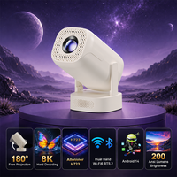 SYTA Nouveauté Projecteur intelligent portable 3-en-1 KTV+Jeu+LLTV U5 KTV 200ansi Mini projecteur de jeu