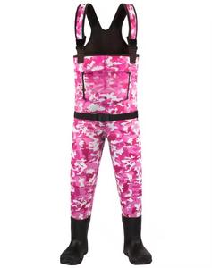 <span class=keywords><strong>Cuissardes</strong></span> de pêche à la mouche imperméables roses pour enfants, <span class=keywords><strong>cuissardes</strong></span> de canotage en plein air, respirantes, camouflage - Product Image 1