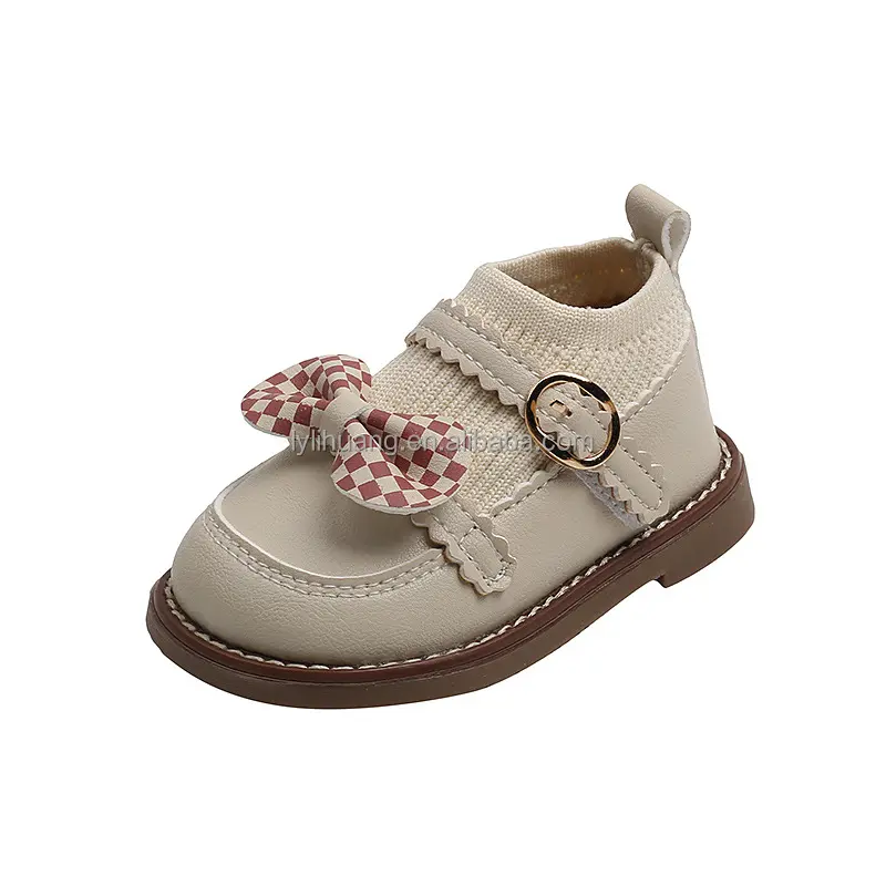 Chaussures tissées pour enfants de 0 à 1 à 2 ans, semelle souple, antidérapantes, chaussures de princesse pour filles