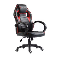 Chaise de jeu ergonomique Scorpion JR RACING JR-054 en cuir PU, design moderne, hauteur réglable, vérin à gaz 3 positions, fournie directement par l'usine