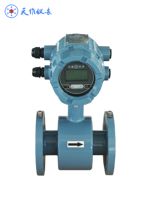 High-precision 4-20mA Pulse RS485 Output Industrial Digital Stainless Steel Electromagnetic Flow Meter Water Conductive Fluids