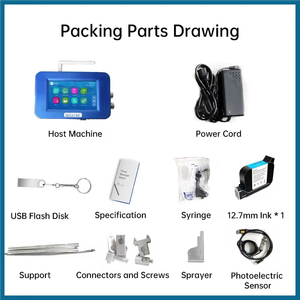 Factory Sale Directly Resolution Inkjet Expiration Date Batch <strong>Code</strong> <strong>Printer</strong> <strong>Coding</strong> <strong>Machine</strong> Batch Tij Inkjet <strong>Printer</strong> On Box - Product Image 5