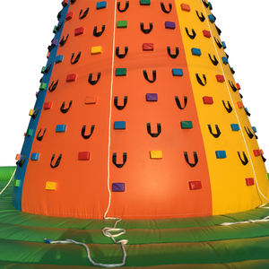 Tour d'escalade gonflable sécuritaire et durable avec corde Mur d'escalade en plein air Défi Jeu sportif pour enfants et adultes - Product Image 4