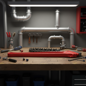 Clé à chaîne pour filtre à huile VEVOR, robuste, 36 pouces, capacité 4-1/2 à 7-1/2 pouces, longueur de chaîne 30 pouces, outil pour tuyauterie - Product Image 2