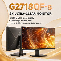 Moniteur de jeu Alibaba Erazer G2718QF-S 27 pouces avec taux de rafraîchissement élevé de 200 Hz et gamme de couleurs large de 120% SRGB