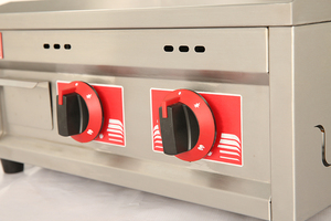 Fuqi gang tấm vỉ nướng nấu ăn bếp với cơ thể thép không gỉ chất lượng cao thương mại phẳng hàng đầu LPG <span class=keywords><strong>gas</strong></span> vỉ nướng - Product Image 6