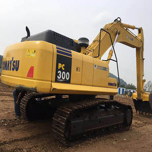 Excavatrice sur chenilles Komatsu PC 300 d'occasion à haute efficacité, machines lourdes d'occasion Komatsu PC300, pas cher à vendre - Product Image 5