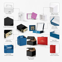 Production professionnelle OEM/ODM, emballages cadeaux de styles multiples, boîte d'expédition en carton ondulé personnalisée pour bougie, cadre photo