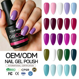 ผู้ผลิตยาทาเล็บแบบ OEM ODM มืออาชีพ รับผลิตแบรนด์ส่วนตัว ยาทาเล็บเจลยูวีแอลอีดี ติดทนนาน ลอกออกง่าย สำหรับร้านทำเล็บ - Product Image 1