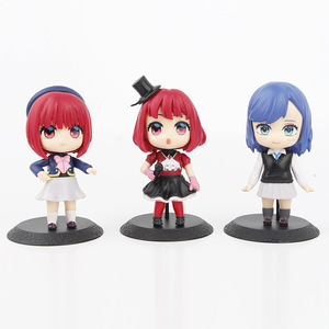 10 pièces/ensemble 10 cm Figurines d'action Q Version Kawaii, ornements de jouets, personnage d'anime OSHI NO KO Hoshino - Product Image 6