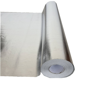 Toile en fibre de verre avec feuille d'aluminium résistante à la chaleur 0,5 <span class=keywords><strong>mm</strong></span> x 1 m x <span class=keywords><strong>50</strong></span> m pour l'isolation des tuyaux - Product Image 3