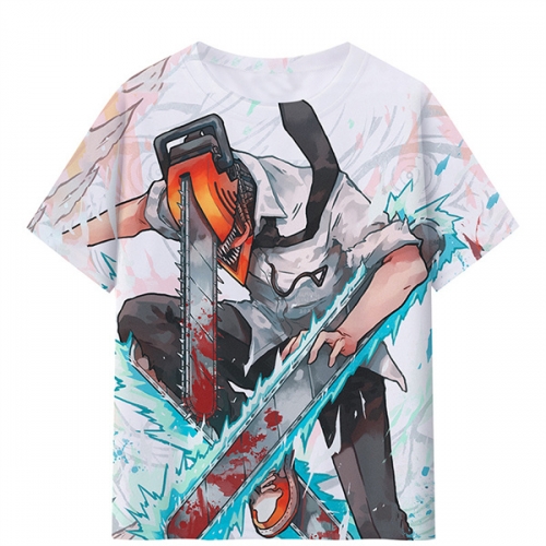 Различные стили бензопила человек мой герой демон убийца kimetsu без Yaiba отбеливатель с мультяшным рисунком в стиле аниме футболки