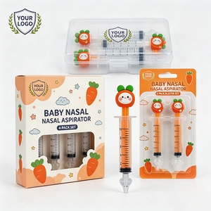 กระบอกฉีดล้างจมูกเด็ก ลายการ์ตูนสัตว์ 10 มล. เครื่องล้างจมูกเด็กแบบพกพา - Product Image 4