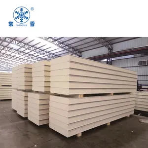 High quality cold room polyurethane foam sandwich wall panel for cool room roof boards