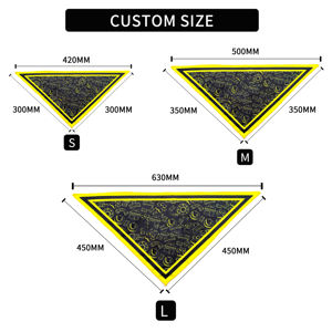 Pañuelo Personalizado para Perro con Logotipo, Pañuelos Refrescantes para Perros y Gatos, Accesorios para Mascotas, Pañuelos Triangulares, Pañuelo Sublimado para Mascotas - Product Image 3