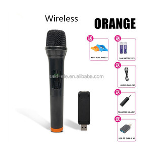 2.4G USBワイヤレスダイナミックマイクカラオケ屋外オーディオ会議パフォーマンスユニバーサルマイク放送 - Product Image 2