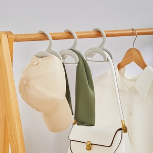 Custom Logo /Color Plastic <b>Hook</b> Hanger Custom Sturdy White Plastic Tie Hanger Bag <b>Hook</b> <b>Hanging</b> Hanger <b>for</b> Display Household - Product Image 1