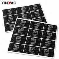 Étiquettes personnalisées pour flacons en rouleau 3ml 5ml 10ml, imperméables, adhésion forte, résistantes aux basses températures, assorties aux boîtes, forte adhérence