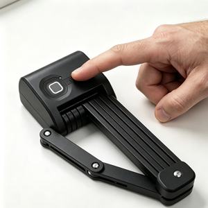 Candado Plegable de Alta Resistencia JINJIAN, Anillo Antirrobo de Acero Aleado, Candado Plegable para Bicicleta Eléctrica y Scooter - Product Image 3