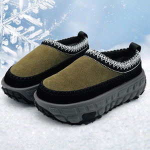 <span class=keywords><strong>Marque</strong></span> <span class=keywords><strong>de</strong></span> <span class=keywords><strong>luxe</strong></span> femmes cheville chaussures d'hiver imperméable en peau <span class=keywords><strong>de</strong></span> mouton bottes <span class=keywords><strong>de</strong></span> neige supérieures avec caractéristiques thermiques anti-glissantes respirantes - Product Image 3