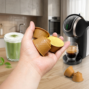 Capsules de matcha biologique de qualité supérieure compatibles avec Dolce Gusto, thé vert cérémonial pur en dosettes, prix de gros - Product Image 1