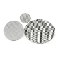 Profesional Kawat Filter Mesh Layar Disc Logam Mesh Filter Layar untuk Industri Minyak atau Air