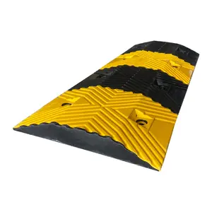 New Selling Traffic Safety Rubber Road Hump Car Speed Bump