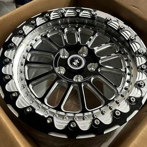 Jantes Beadlock forgées 5x120, roues de 18, 19, 20, 22 pouces, roues de voiture, roues tout-terrain 6x139.7 5x114.3 pour BMW GTR Nissan Patrol - Product Image 2