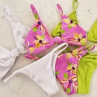 MLY - Brazilian Print Bikinis for Mature Women