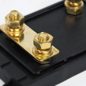 Boîtier de fusibles et boîte à fusibles automobile, porte-fusibles en ligne ANL 2 voies 0/4 AWG avec couvercle transparent, pour voiture et marine - Product Image 4