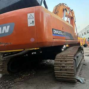 รถขุดตีนตะขาบไฮดรอลิก Doosan Dx420-7 มือสอง ขนาด 42 ตัน จากเกาหลี พร้อมเครื่องยนต์ Doosan วาล์ว Doosan กระบอกสูบ Doosan PLC เกียร์บ็อกซ์ ปั๊ม และลูกปืน - Product Image 6
