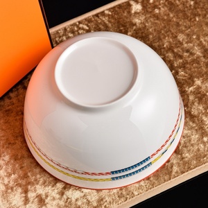 Wholesale European Style Equestrian World 8inch Salad Bowl <b>Set</b> Banquet Party Tableware - Product Image 4