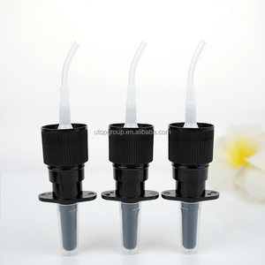 Botol semprot hidung hitam 10ml, wadah cairan obat plastik Hdpe dengan semprotan hidung hitam - Product Image 4