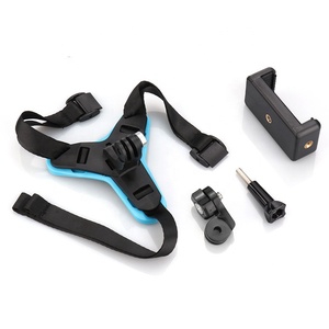 Compatible con el conjunto de soporte para barbilla de casco de motocicleta, soporte de correa fija para grabación con GoPro, DJI y teléfonos móviles. - Product Image 5