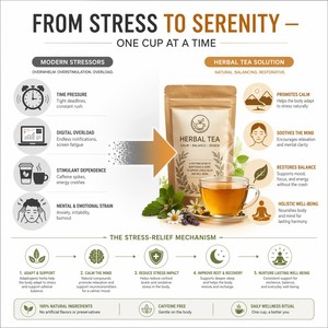 Thé Blanc Relaxant au Ganoderma Polygonatum Shoumei 5g20 – Infusion Apaisante du Soir – Mélange Bien-être Herbal Bio – Sachets <span class=keywords><strong>de</strong></span> Thé Marque MWTEA - Product Image 3